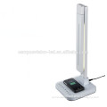 2014 modern design and multifunctional led table lamp with USB power port to recharge cellphones